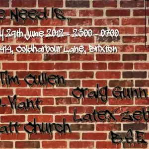 Matt Church at All we need is..., Club 414, 29th June 2012
