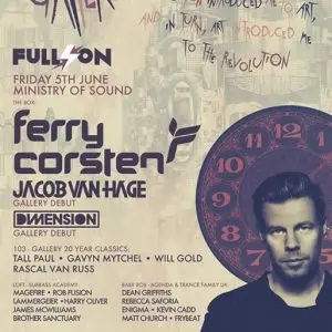 Matt Church at Ferry Corsten, Ministry Of Sound, 5th June 2015
