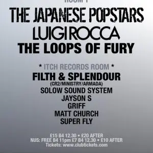 Matt Church at EGG Presents….The Japanese Popstars, Egg, 8th June 2012